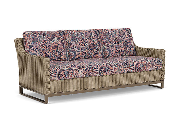 Lloyd Flanders - Milan Sofa In Brushwood Finish With Sensiblity Splendor Fabric - 4750551882082 view 1