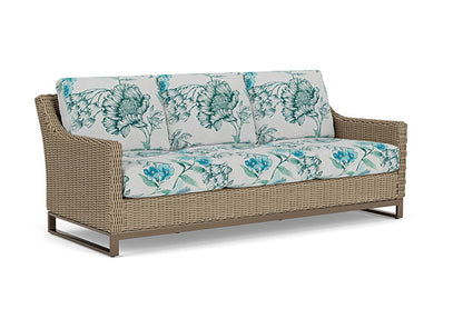 Lloyd Flanders - Milan Sofa In Brushwood Finish With Serena Floral Mist Fabric - 4750551882078 view 1