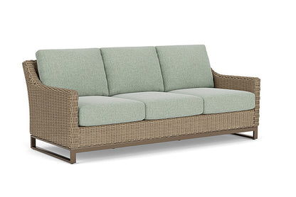 Lloyd Flanders - Milan Sofa In Brushwood Finish With Serene Spa Fabric - 4750551882031 view 1