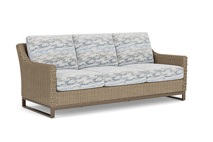 Lloyd Flanders - Milan Sofa In Brushwood Finish With Stratosphere Cloud Fabric - 4750551881966 view 1