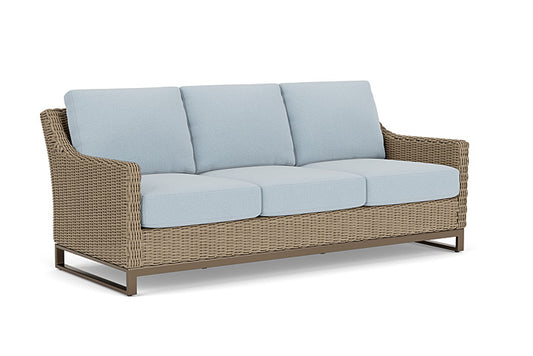 Lloyd Flanders - Milan Sofa In Brushwood Finish With Unearth Dew Fabric - 4750551882084 view 1