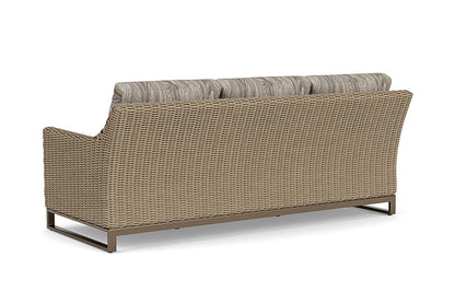 Lloyd Flanders - Milan Sofa In Brushwood Finish With Woodgrain Ash Fabric - 475055188723 view 2
