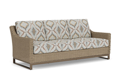 Lloyd Flanders - Milan Sofa In Brushwood Finish With Yoko Mist Fabric - 475055188727 view 1