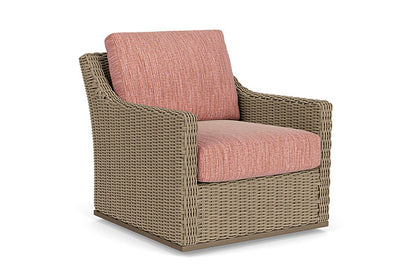 Lloyd Flanders - Milan Swivel Glider Lounge Chair In Brushwood Finish With Friendly Carnival Fabric - 4750911882043 view 1