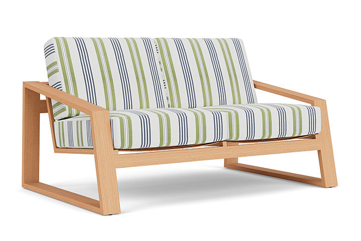 Lloyd Flanders - Pursuit Loveseat In Toffee Cream Finish With Berkely Hall Green Fabric - 4520501882062 view 1