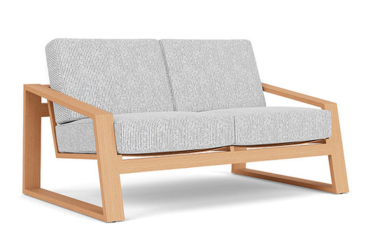 Lloyd Flanders - Pursuit Loveseat In Toffee Cream Finish With Burson Domino Fabric - 4520501882035 view 1