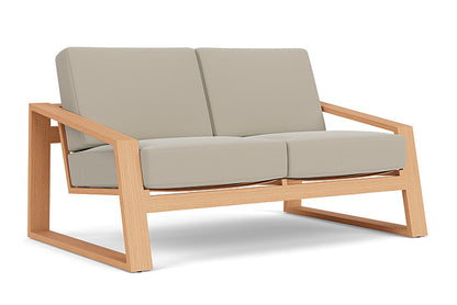 Lloyd Flanders - Pursuit Loveseat In Toffee Cream Finish With Callen Driftwood Fabric - 4520501882023 view 1