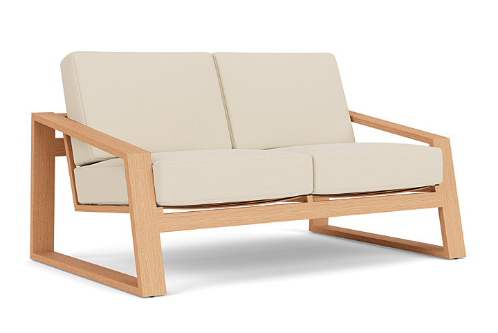 Lloyd Flanders - Pursuit Loveseat In Toffee Cream Finish With Callen Pearl Fabric - 4520501882021 view 1