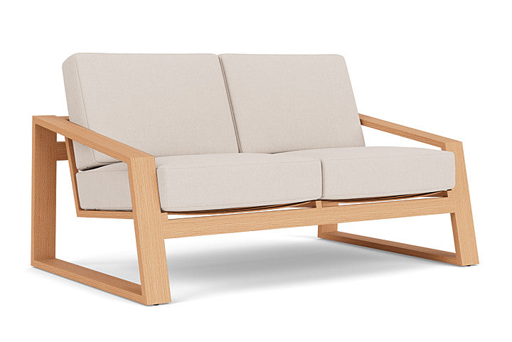 Lloyd Flanders - Pursuit Loveseat In Toffee Cream Finish With Canvas Birds Eye Fabric - 452050188937 view 1