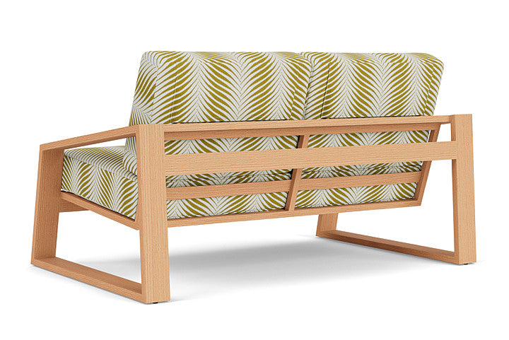 Lloyd Flanders - Pursuit Loveseat In Toffee Cream Finish With Clock Out Dew Fabric - 4520501882083 view 2