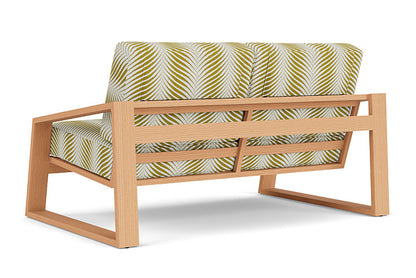 Lloyd Flanders - Pursuit Loveseat In Toffee Cream Finish With Clock Out Dew Fabric - 4520501882083 view 2