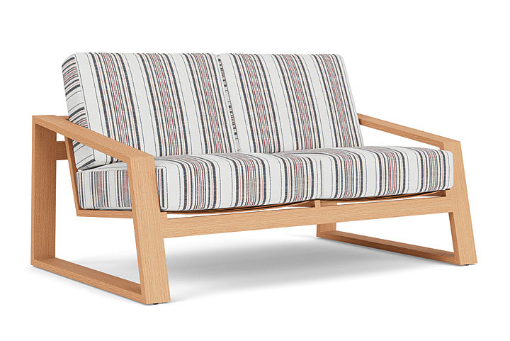 Lloyd Flanders - Pursuit Loveseat In Toffee Cream Finish With Deering Cadet Fabric - 4520501882047 view 1
