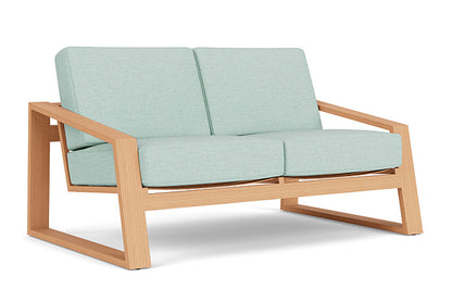 Lloyd Flanders - Pursuit Loveseat In Toffee Cream Finish With Demo Mist Fabric - 452050188066 view 1