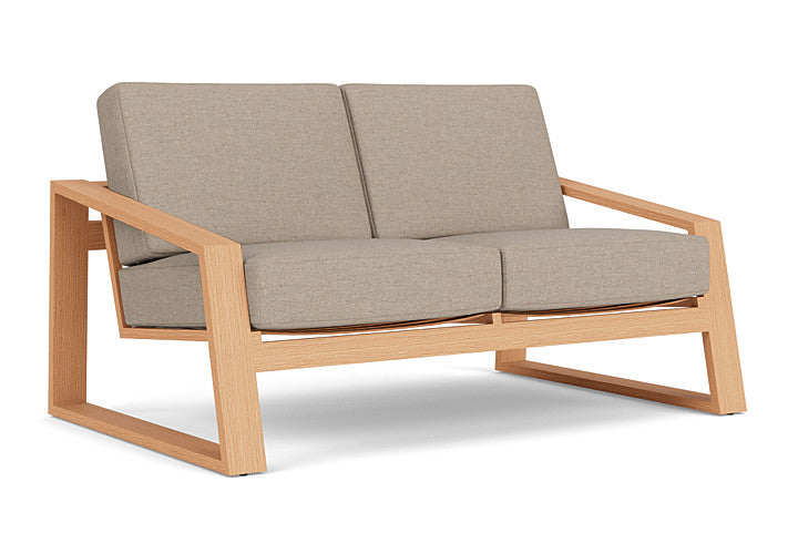 Lloyd Flanders - Pursuit Loveseat In Toffee Cream Finish With Demo Oatmeal Fabric - 452050188080 view 1