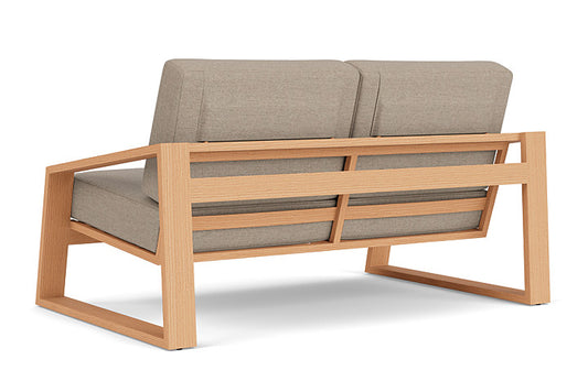 Lloyd Flanders - Pursuit Loveseat In Toffee Cream Finish With Demo Oatmeal Fabric - 452050188080 view 2