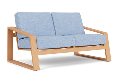 Lloyd Flanders - Pursuit Loveseat In Toffee Cream Finish With Demo Skyway Fabric - 452050188065 view 1