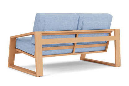 Lloyd Flanders - Pursuit Loveseat In Toffee Cream Finish With Demo Skyway Fabric - 452050188065 view 2