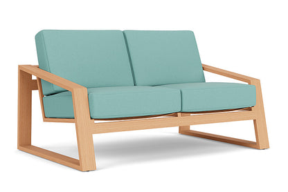Lloyd Flanders - Pursuit Loveseat In Toffee Cream Finish With Fife Aruba Fabric - 452050188748 view 1