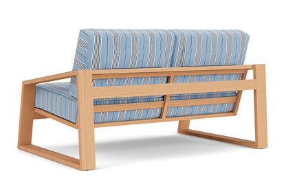 Lloyd Flanders - Pursuit Loveseat In Toffee Cream Finish With Hansen Sky Fabric - 452050188064 view 2