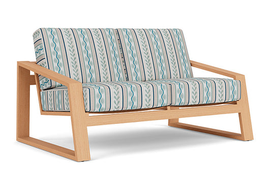 Lloyd Flanders - Pursuit Loveseat In Toffee Cream Finish With Ilona Resort Fabric - 4520501882069 view 1