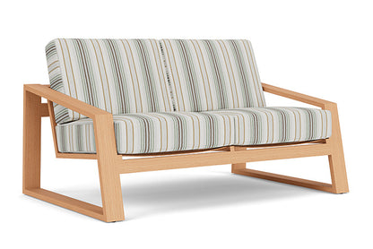 Lloyd Flanders - Pursuit Loveseat In Toffee Cream Finish With Jansen Eucalyptus Fabric - 4520501882061 view 1
