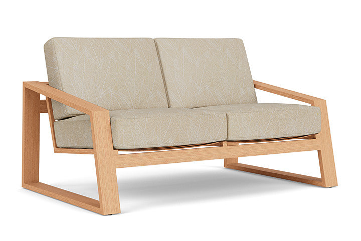 Lloyd Flanders - Pursuit Loveseat In Toffee Cream Finish With Laurel Ecru Fabric - 4520501882057 view 1