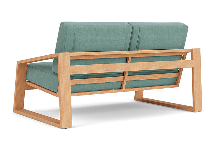 Lloyd Flanders - Pursuit Loveseat In Toffee Cream Finish With Loveboat Mint Fabric - 4520501882010 view 2