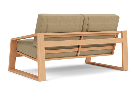 Lloyd Flanders - Pursuit Loveseat In Toffee Cream Finish With Loveboat Saffron Fabric - 4520501882009 view 2