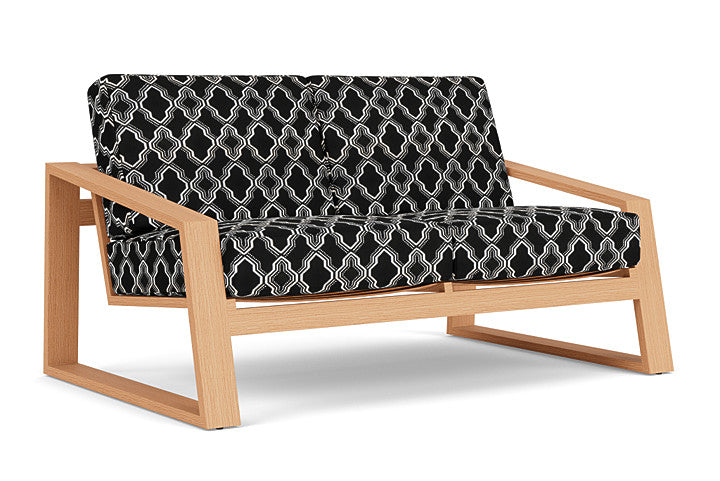 Lloyd Flanders - Pursuit Loveseat In Toffee Cream Finish With Luna Onyx Fabric - 4520501882071 view 1