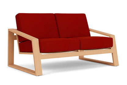 Lloyd Flanders - Pursuit Loveseat In Toffee Cream Finish With Partyline Lollipop Fabric - 4520501882054 view 1