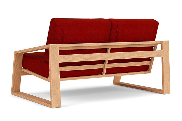 Lloyd Flanders - Pursuit Loveseat In Toffee Cream Finish With Partyline Lollipop Fabric - 4520501882054 view 2