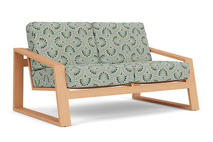Lloyd Flanders - Pursuit Loveseat In Toffee Cream Finish With Plume Spring Fabric - 4520501882085 view 1