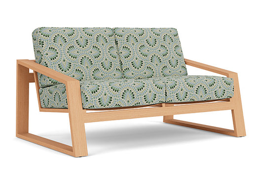 Lloyd Flanders - Pursuit Loveseat In Toffee Cream Finish With Plume Spring Fabric - 4520501882085 view 1