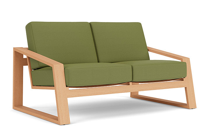 Lloyd Flanders - Pursuit Loveseat In Toffee Cream Finish With Reflections Grass Fabric - 4520501882051 view 1