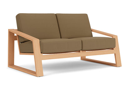Lloyd Flanders - Pursuit Loveseat In Toffee Cream Finish With Reflections Straw Fabric - 4520501882053 view 1