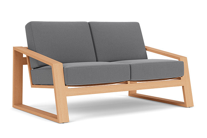 Lloyd Flanders - Pursuit Loveseat In Toffee Cream Finish With Remy Graphite Fabric - 4520501882003 view 1