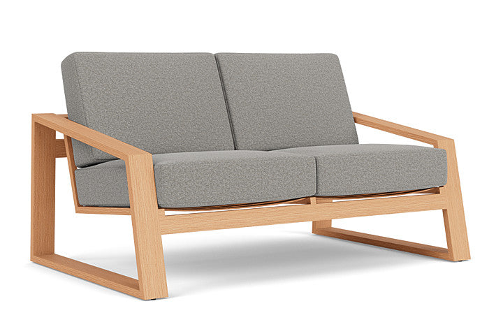 Lloyd Flanders - Pursuit Loveseat In Toffee Cream Finish With Rumba Nickel Fabric - 4520501882011 view 1