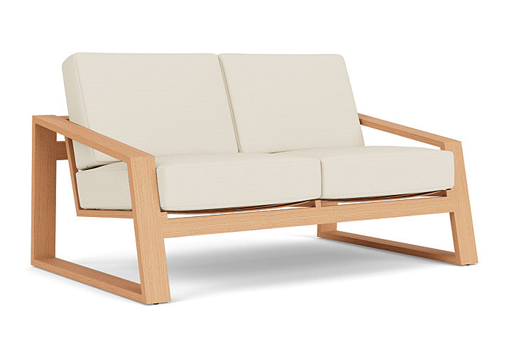 Lloyd Flanders - Pursuit Loveseat In Toffee Cream Finish With Sailcloth Sailor Fabric - 452050188434 view 1