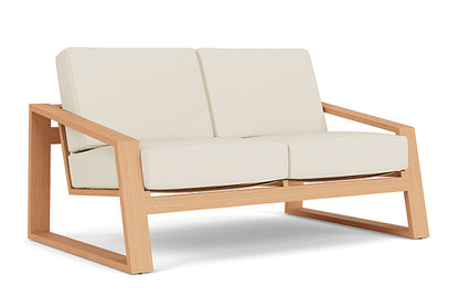 Lloyd Flanders - Pursuit Loveseat In Toffee Cream Finish With Sailcloth Sailor Fabric - 452050188434 view 1