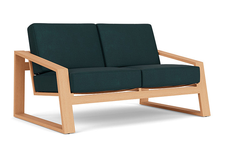 Lloyd Flanders - Pursuit Loveseat In Toffee Cream Finish With Sandberg Lagoon Fabric - 4520501882039 view 1