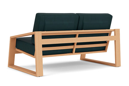 Lloyd Flanders - Pursuit Loveseat In Toffee Cream Finish With Sandberg Lagoon Fabric - 4520501882039 view 2