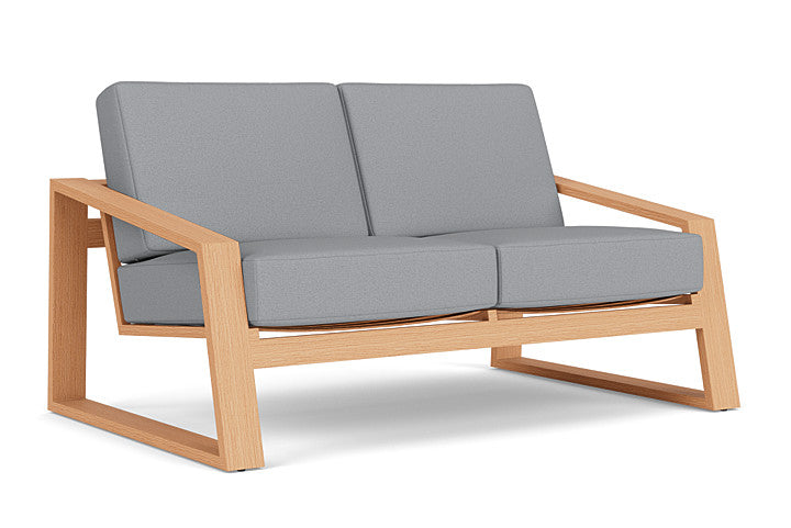 Lloyd Flanders - Pursuit Loveseat In Toffee Cream Finish With Sandberg Pewter Fabric - 4520501882029 view 1