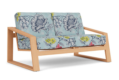 Lloyd Flanders - Pursuit Loveseat In Toffee Cream Finish With Serena Floral Meadow Fabric - 4520501882079 view 1