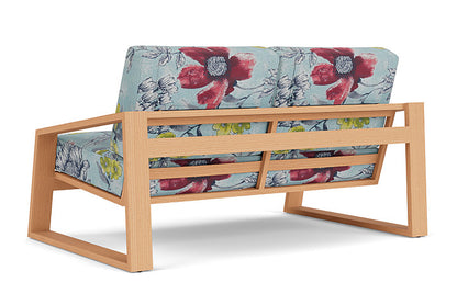 Lloyd Flanders - Pursuit Loveseat In Toffee Cream Finish With Serena Floral Meadow Fabric - 4520501882079 view 2
