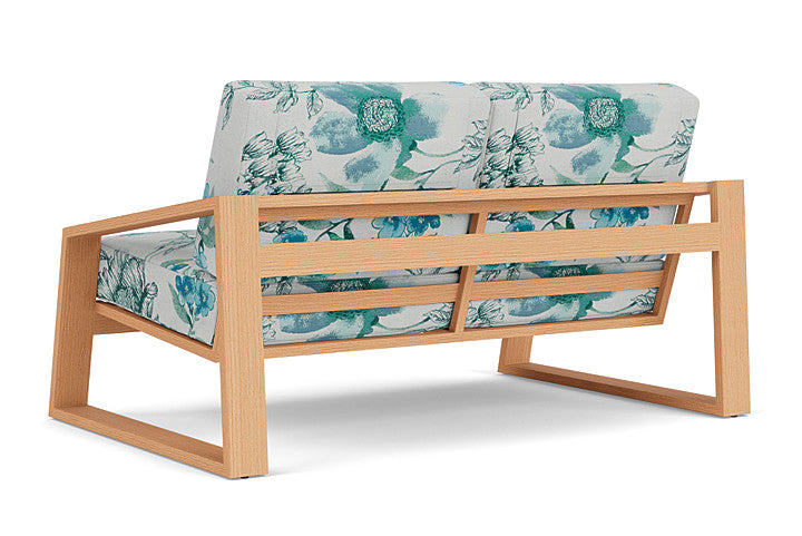 Lloyd Flanders - Pursuit Loveseat In Toffee Cream Finish With Serena Floral Mist Fabric - 4520501882078 view 2