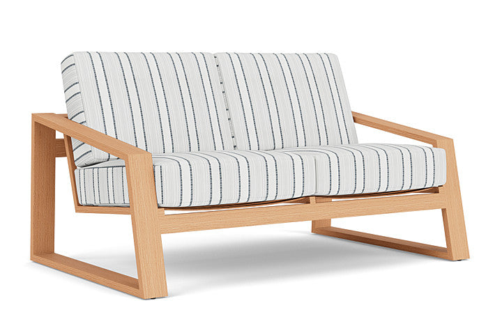 Lloyd Flanders - Pursuit Loveseat In Toffee Cream Finish With Tamer Fog Fabric - 4520501882037 view 1