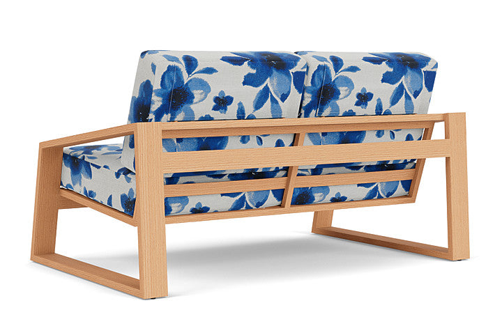 Lloyd Flanders - Pursuit Loveseat In Toffee Cream Finish With Watercolor Blossom Capri Fabric - 452050188672 view 2