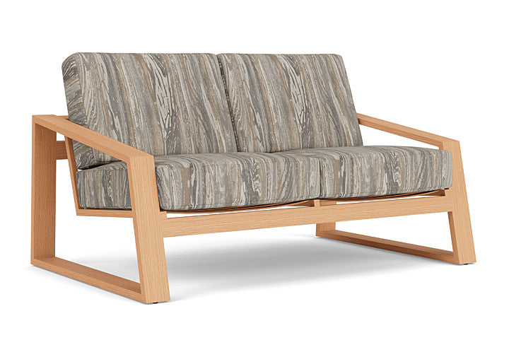 Lloyd Flanders - Pursuit Loveseat In Toffee Cream Finish With Woodgrain Ash Fabric - 452050188723 view 1