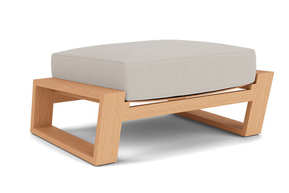 Lloyd Flanders - Pursuit Ottoman In Toffee Cream Finish With Azulu Twine Fabric - 4520171882034 view 1
