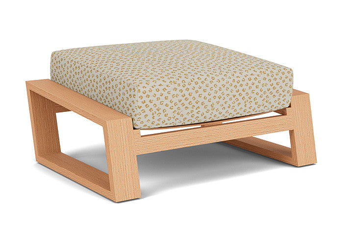 Lloyd Flanders - Pursuit Ottoman In Toffee Cream Finish With Bebot Sisal Fabric - 4520171882048 view 2